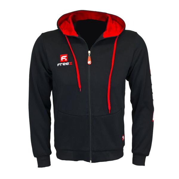 FREEZ VICTORY ZIP HOOD black/red senior