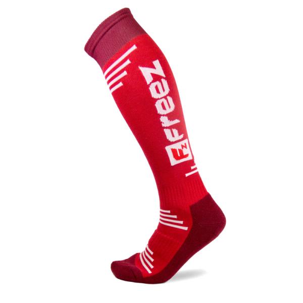 Sportovní podkolenky FREEZ QUEEN LONG SOCKS RED