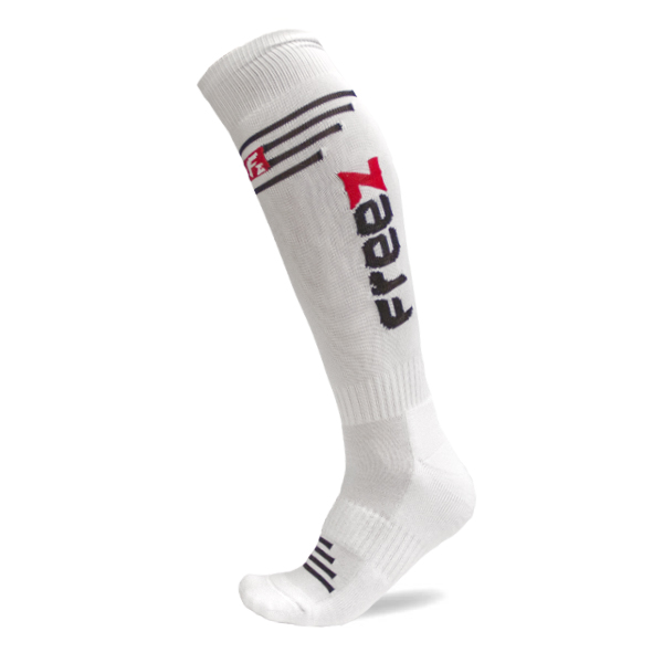Sportovní podkolenky FREEZ QUEEN-2 LONG SOCKS WHITE