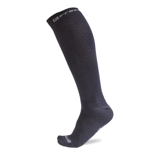 Kompresní podkolenky FREEZ LONG COMPRESS SOCKS BLACK