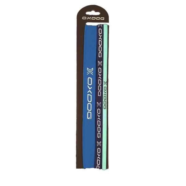 OXDOG PROCESS HAIRBAND 3 PACK Blue/navy/light blue