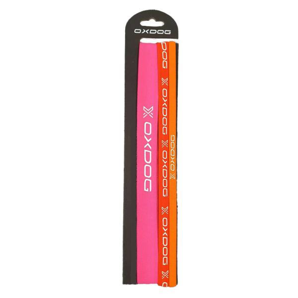 OXDOG PROCESS HAIRBAND 3 PACK Pink/red/orange